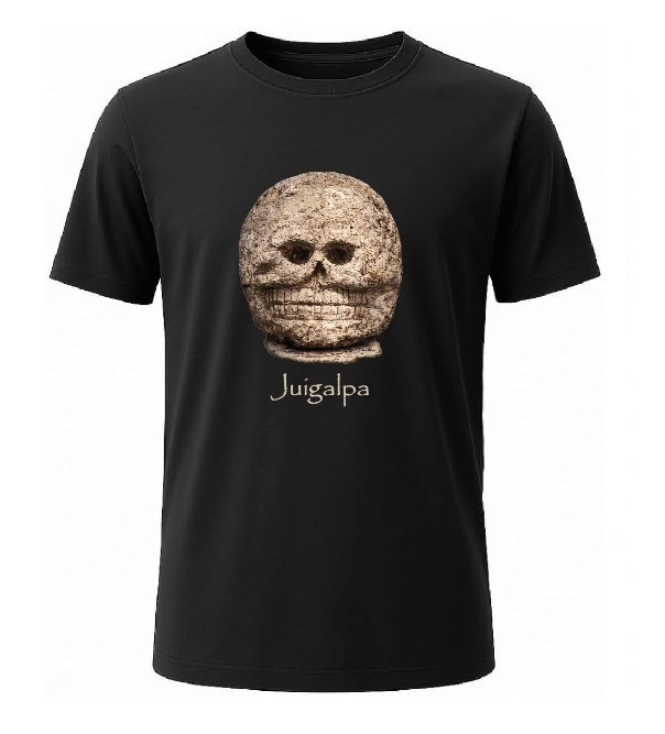 Camiseta con diseño precolombino