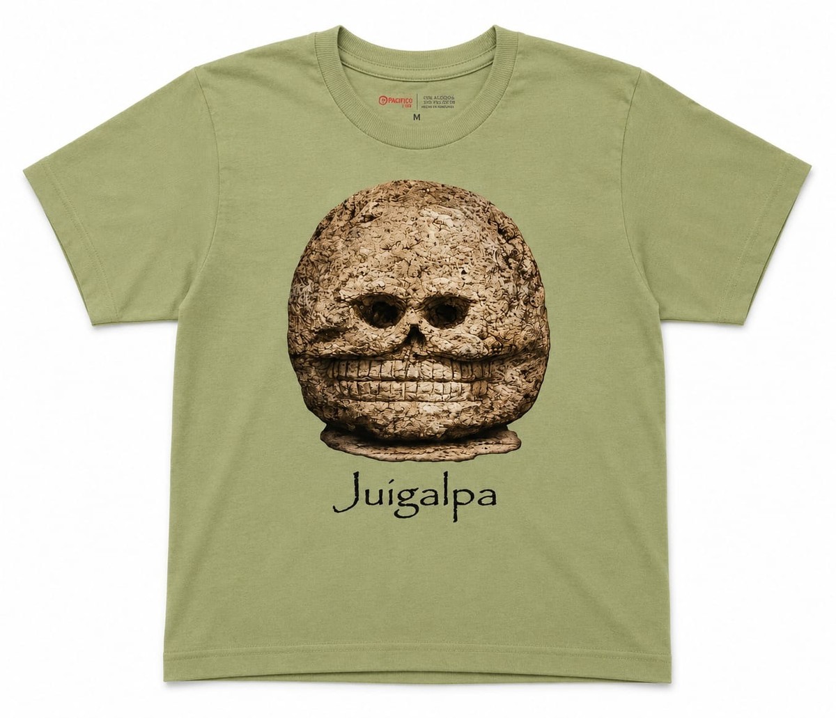 Camiseta con diseño precolombino