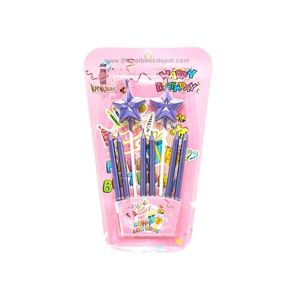 Velitas-estrellas azul