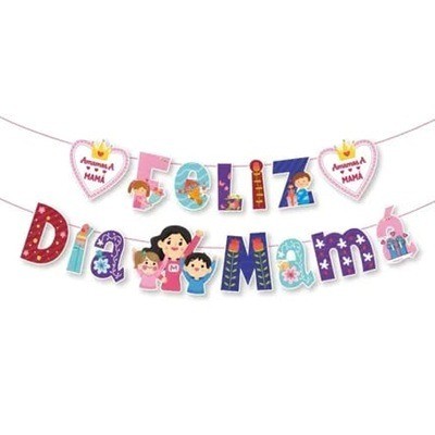 Guirnalda Feliz día mamá