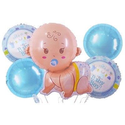Set de globos sin inflar It´s a boy
