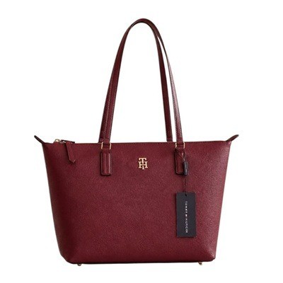 Bolso grande rojo vino