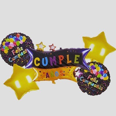 Set de globos sin inflar