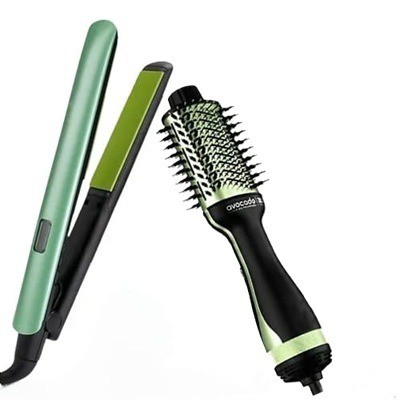 Set Secador de cepillo más plancha