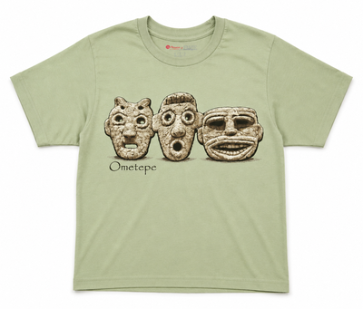 Camiseta con diseño precolombino