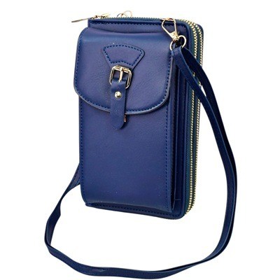 Billetera manos libre azul