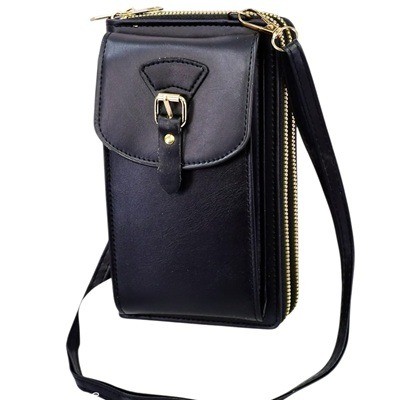 Billetera manos libre negra