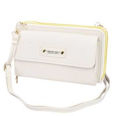 Billetera manos libre beige