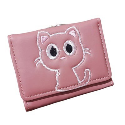 Billetera gatito pequeña rosada
