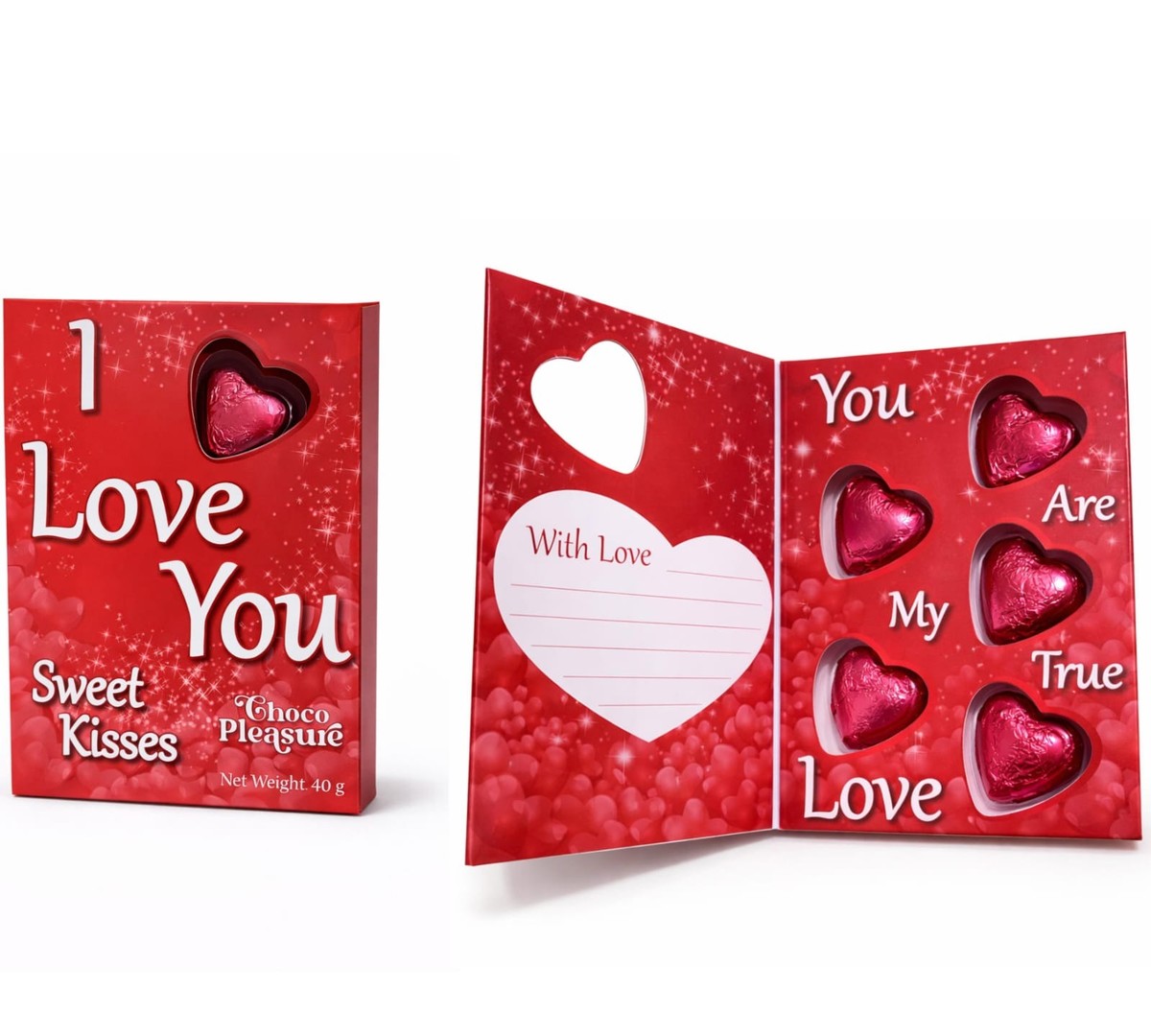 Librito de chocolates