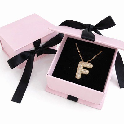 Cadena con dije de acero inoxidable