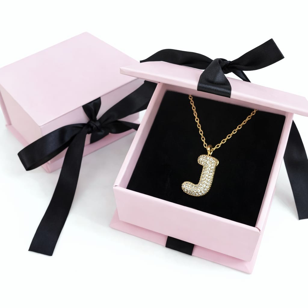 Cadena con dije de acero inoxidable