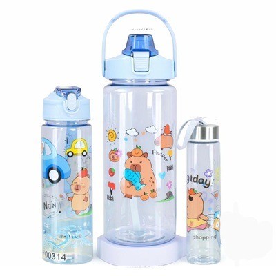 Trío de botellas capibara (2000ml-700ml-300ml)