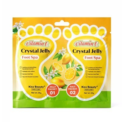 Kit de sales para pedicura Kiss Beauty vitamina C