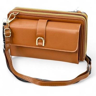 Billetera manos libre café Estilo C03