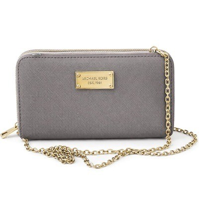 Billetera manos libre MK gris
