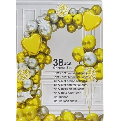 Set de decoración amarillo