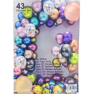 Set de decoración multicolor