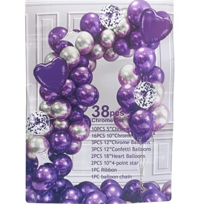 Set de decoración lila