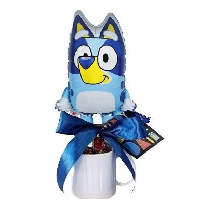 Taza con chocolates variados Bluey