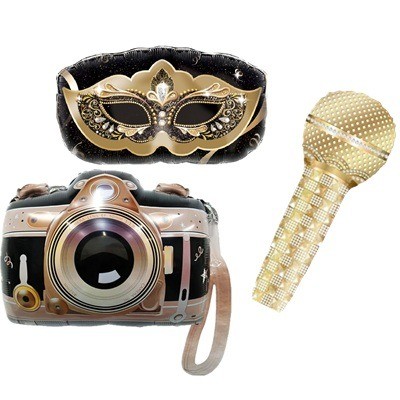 Trio de globos sin inflar Party