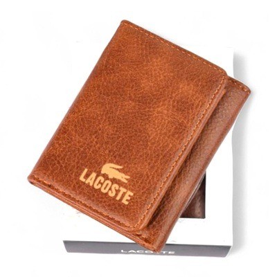 Billetera Lacoste café