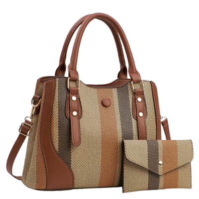 Bolso Con Monedero Khaki