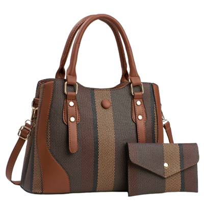 Bolso Con Monedero Café