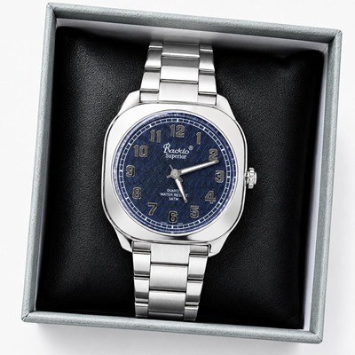 Reloj Racklo De Acero Inoxidable Plateado