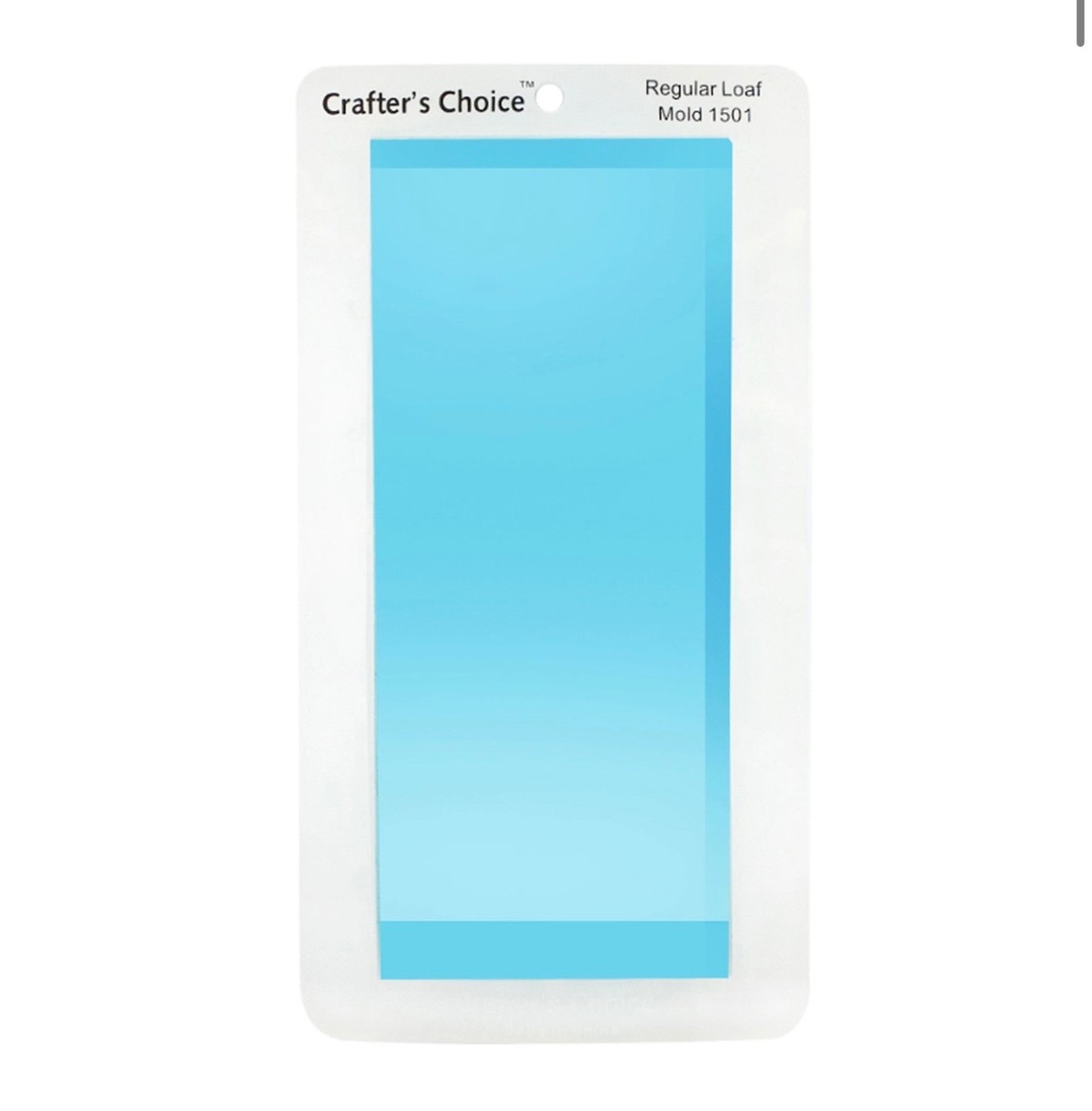White Silicone Loaf Soap Mold (8 Inch)