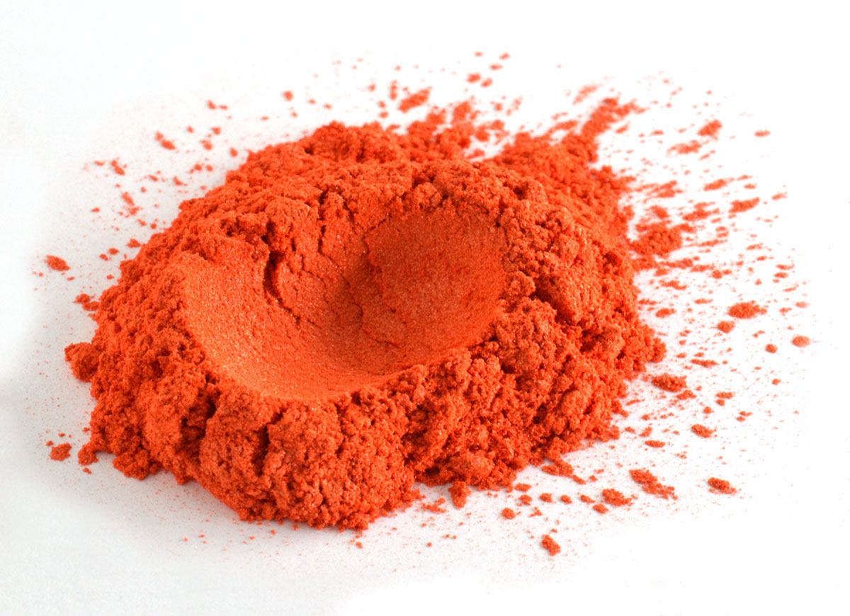 Saffron Mica Powder