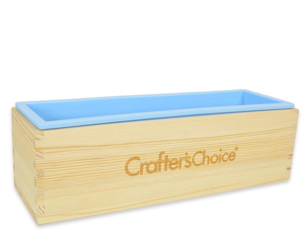 Wood & Silicone Loaf Soap Mold Set