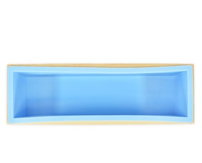 Wood & Silicone Loaf Soap Mold Set