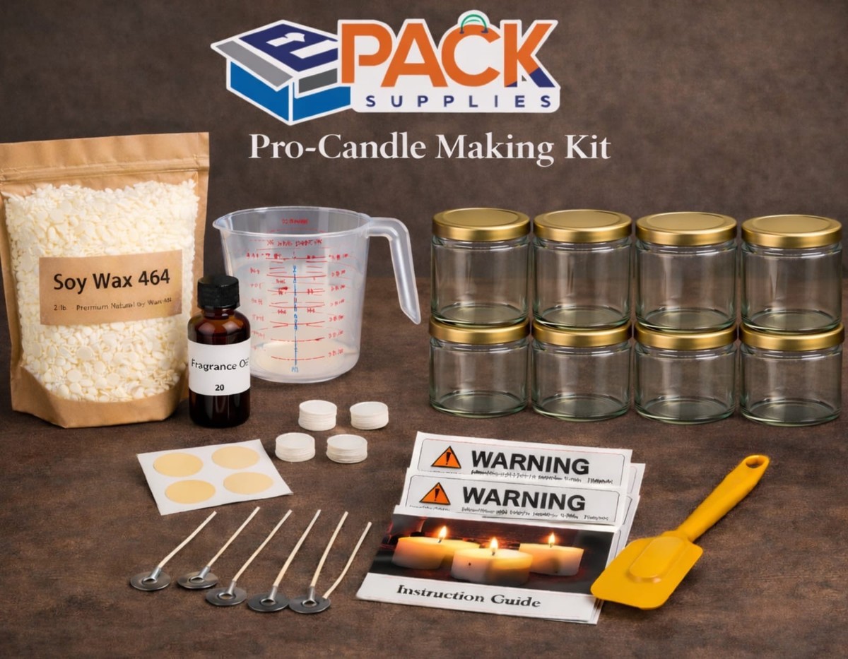Pro Candle Making Kit (Soy Wax - 464)