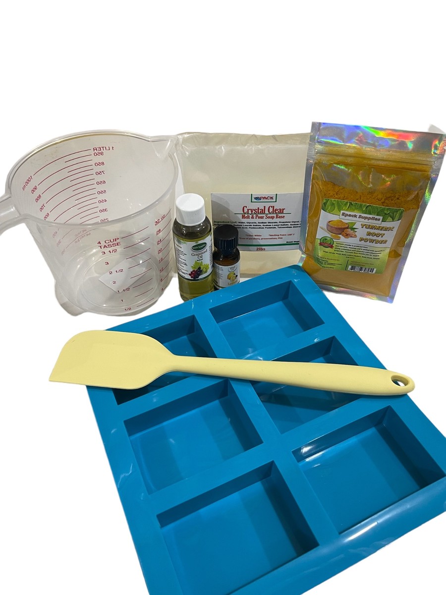 Clear Melt & Pour Soap Making Starter Kit