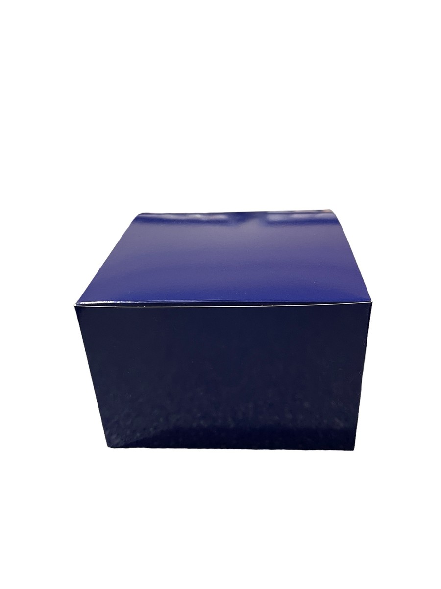 (6x6x4) Royal Blue Glossy Gift Box
