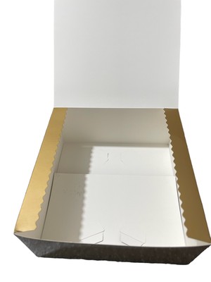 (8x8x4) Gold Glossy Gift Box