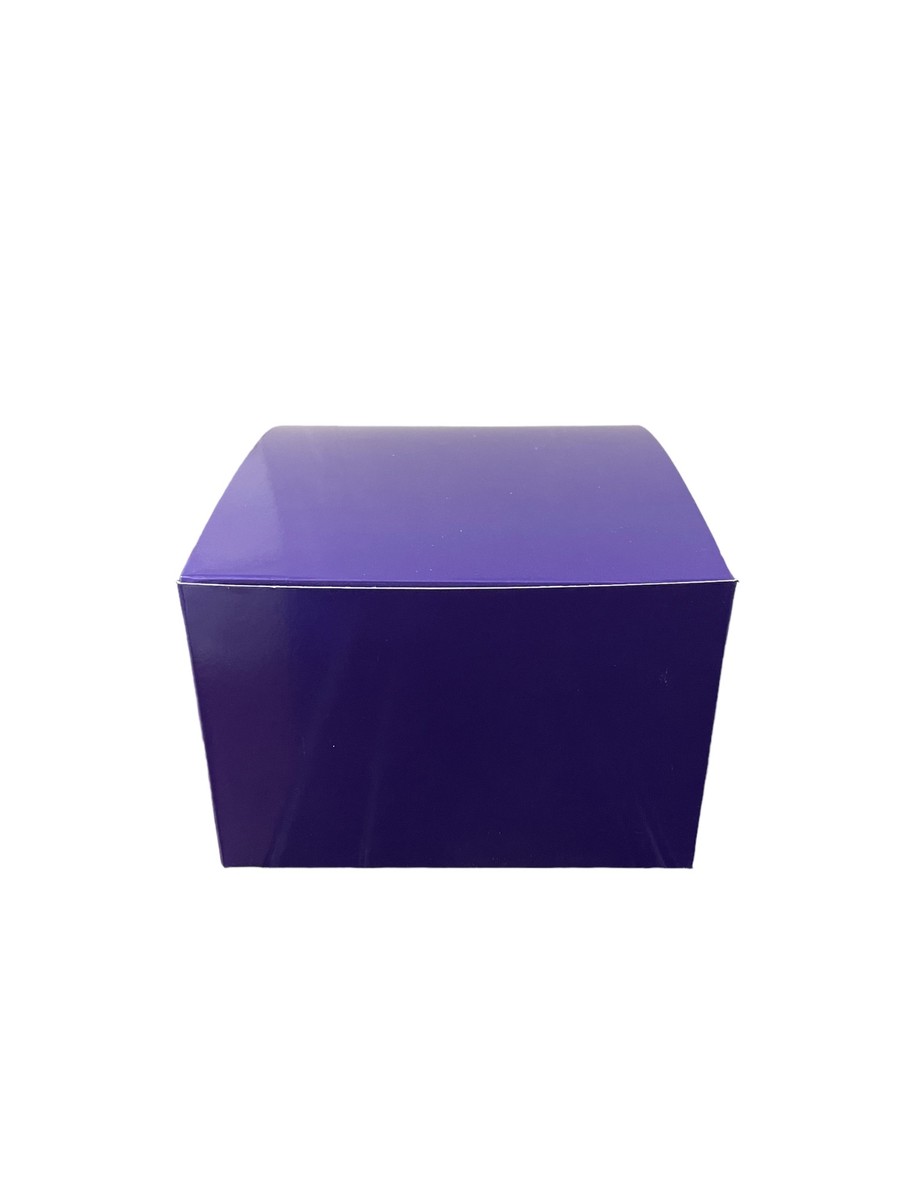 (6x6x4) Purple Glossy Gift Box