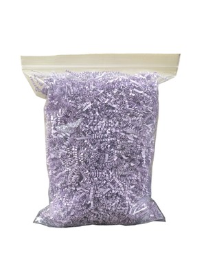 Purple Crinkle Cut Paper Shred