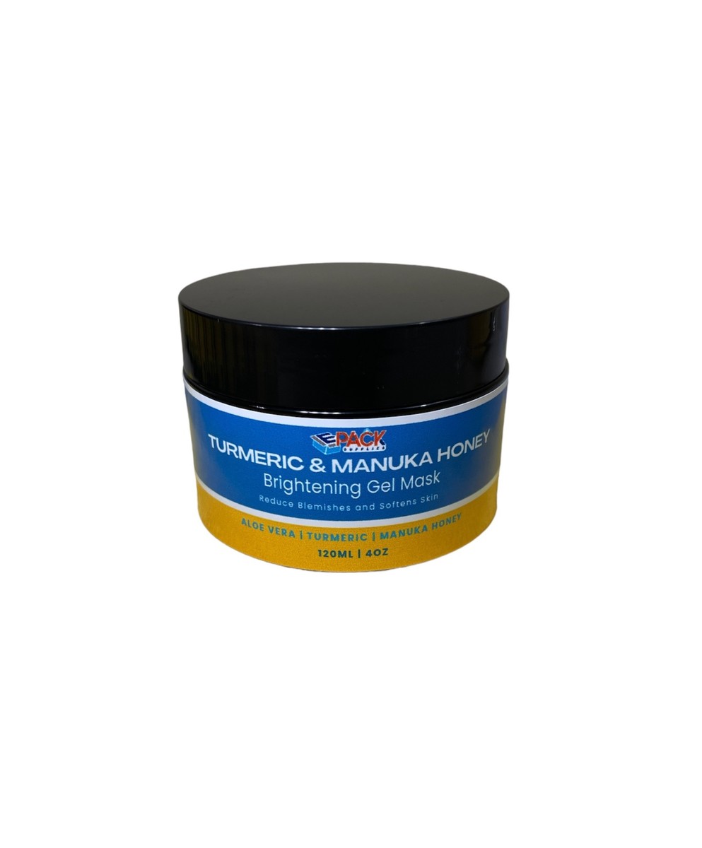 4oz Turmeric & Manuka Honey Brightening Gel Mask