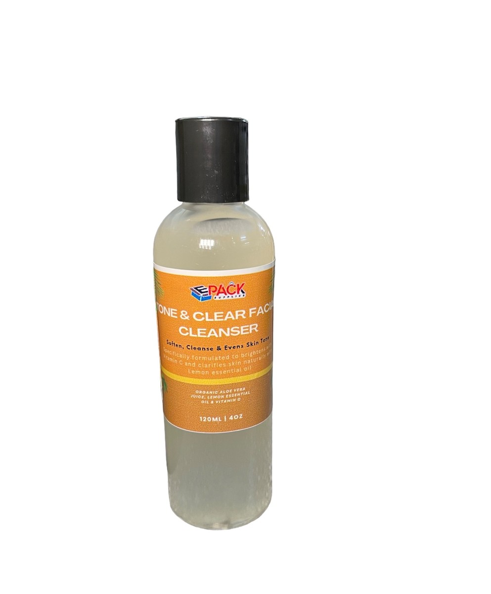 4oz Tone & Clear Facial Cleanser