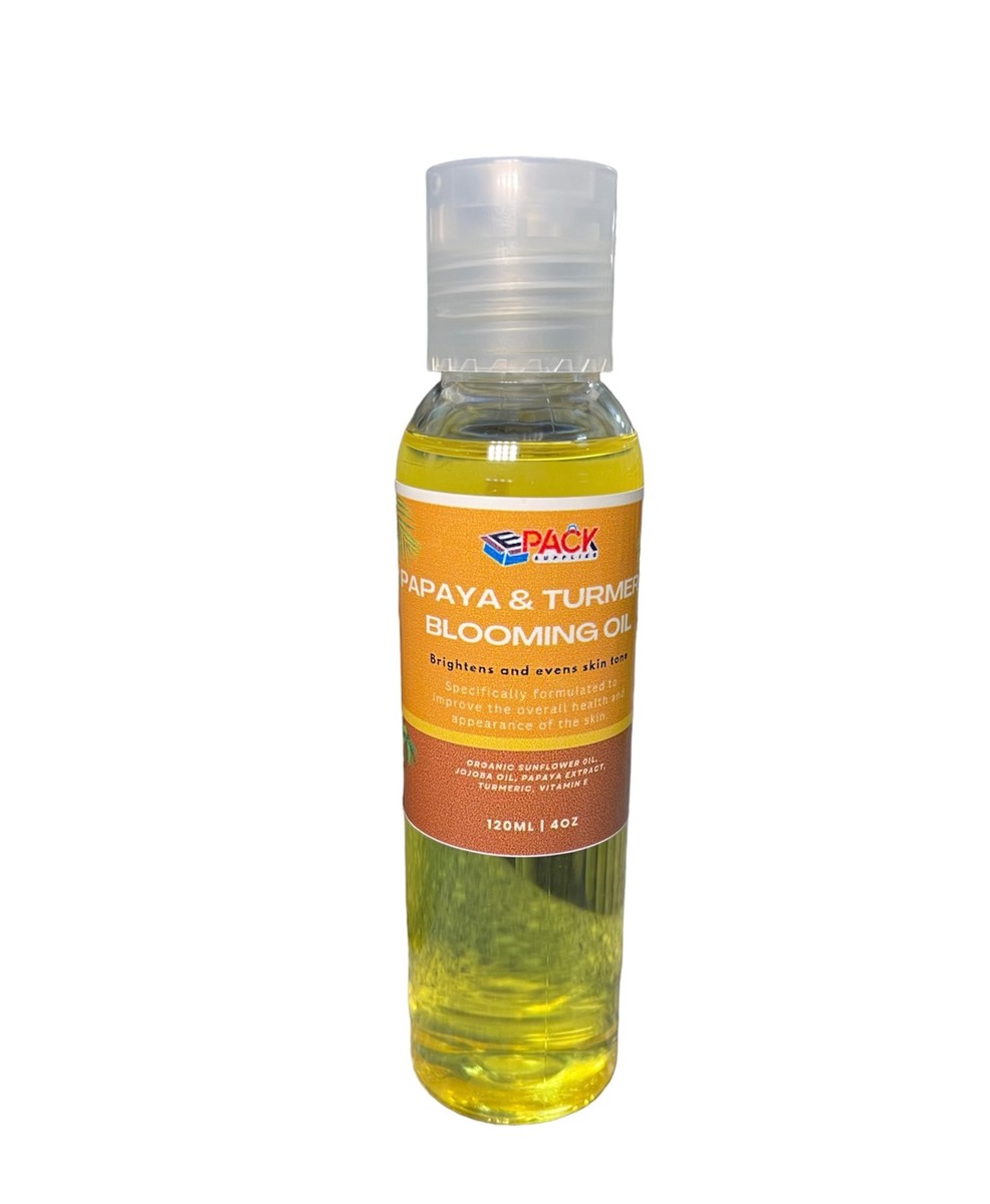 4oz Papaya, Lemon & Turmeric Blooming Oil