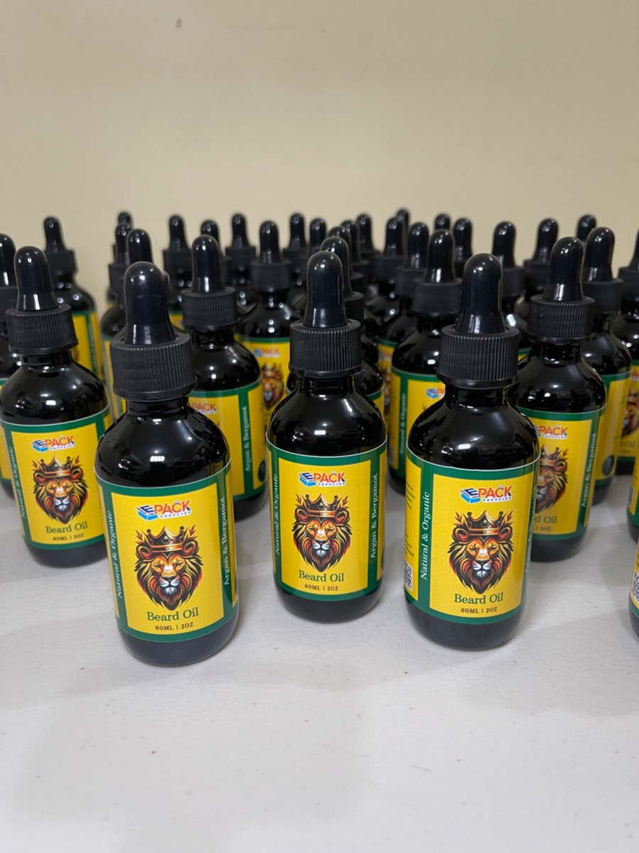 2oz Argan & Bergamot Beard Oil