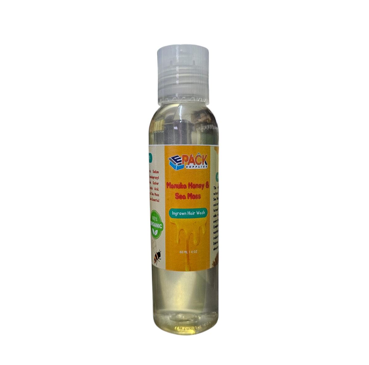 4oz Manuka Honey & Sea Moss Ingrown Wash
