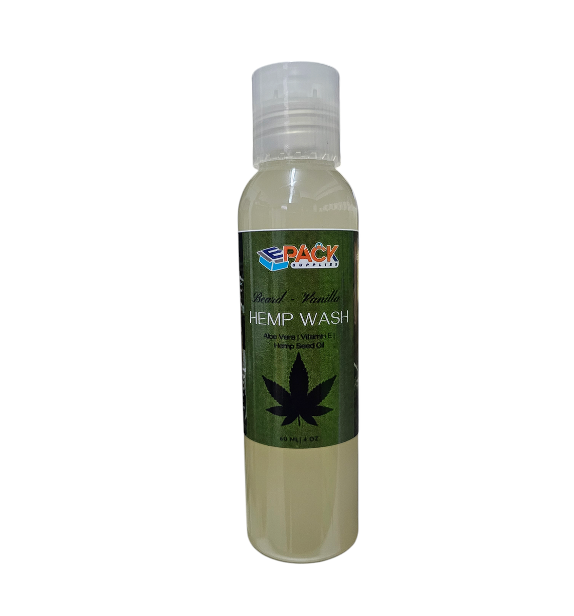 4oz Beard Hemp Wash (Gel)