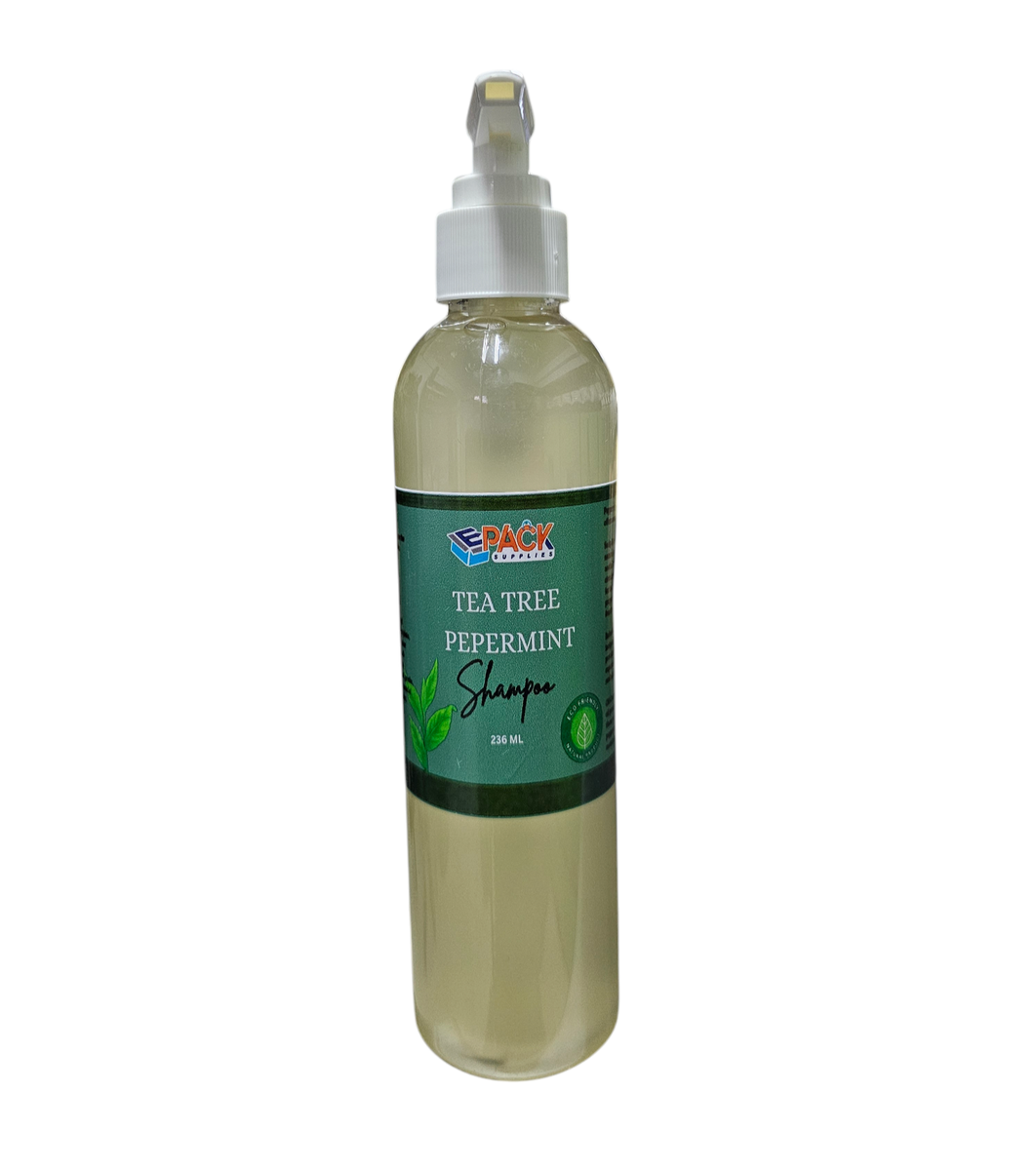 8oz Tea Tree & Peppermint Shampoo