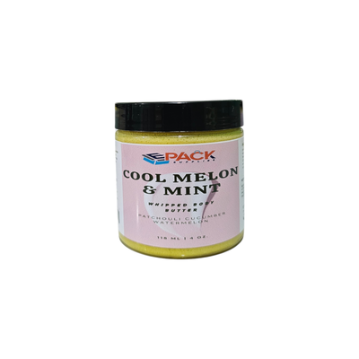 Cool Melon & Mint Whipped Body Butter – Yuzu, Cucumber, Melon, Mint & Patchouli