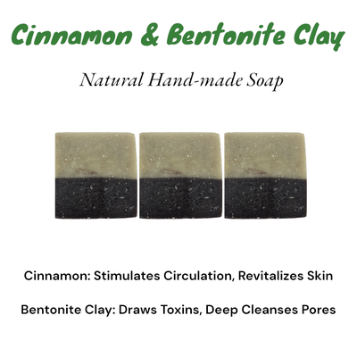 Cinnamon & Bentonite Clay Bar