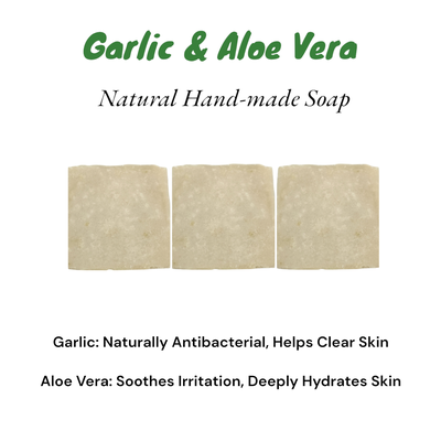 Garlic & Aloe Vera Bar