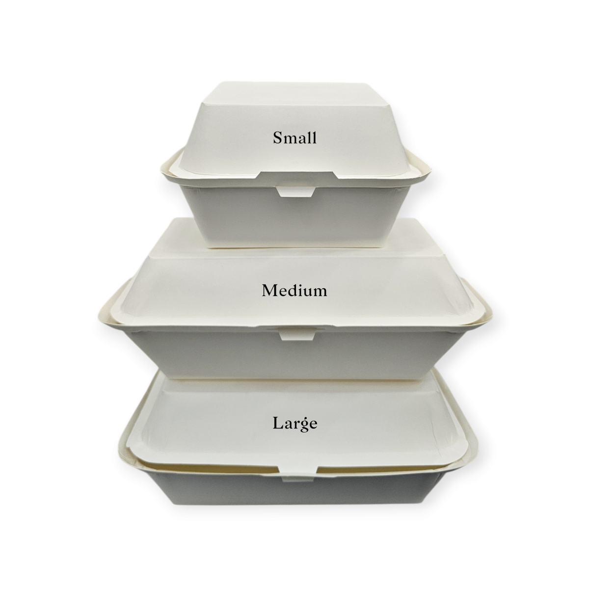Lunch Boxes - Sugarcane Bagasse (Biodegradable)